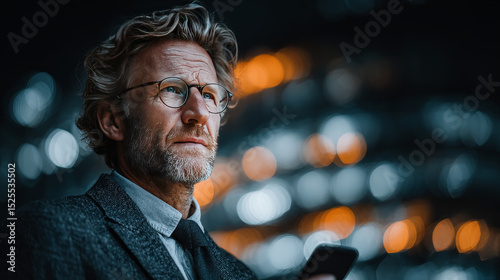 Global business structure of network. Businessman touch MBA icon and internet technology on virtual interface, driving strategic leadership, fostering managerial excellence, advancing business Concept