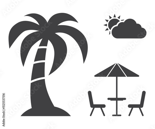 cafe outdoor restaurant icon