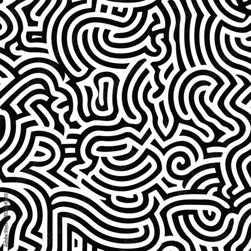 elegant monochrome abstract minimalist pattern background