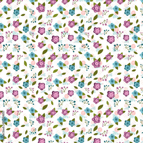 Seamless Pattern with Cute Pastel Colors on Dark Background – Festive Spring Holiday Design for Kids and Seasonal Projects Seamless Abstract Purple and Blue Fluid Pattern Design – Organic Marble Textu