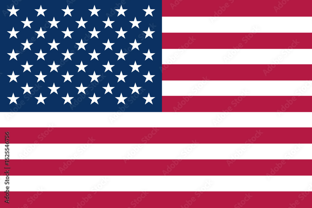 Naklejka premium Usa national flag background illustration