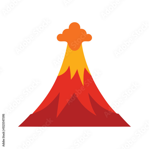 background scenery flat color design