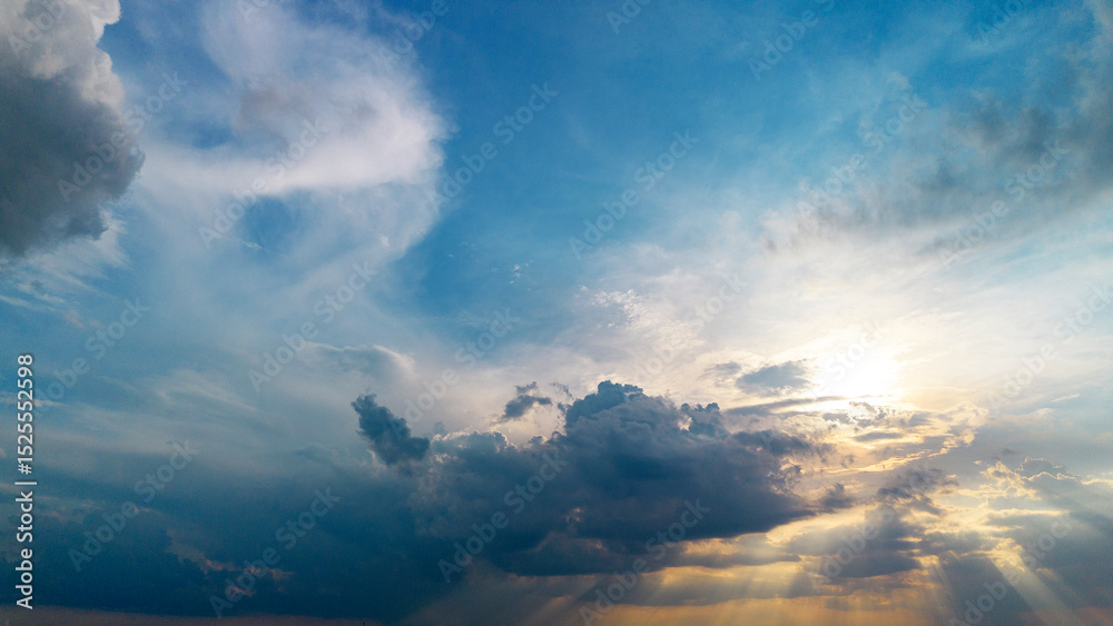 Obraz premium Clouds in the sky