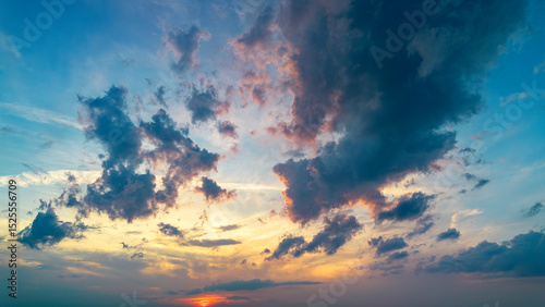 Clouds in the sky