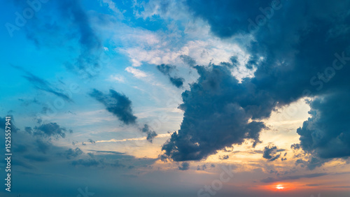 Clouds in the sky