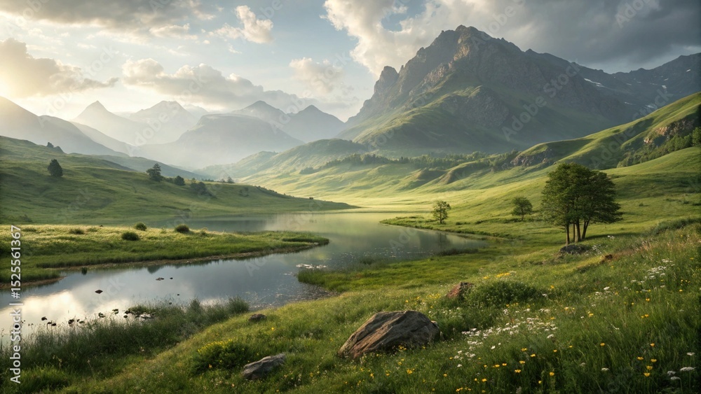 Fototapeta premium Nature and Landscape Wallpaper