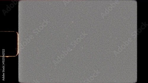 Super 8mm Light Leak and Grain Overlay – Retro Film Texture with Scratches, Flicker, and Letterbox Frame