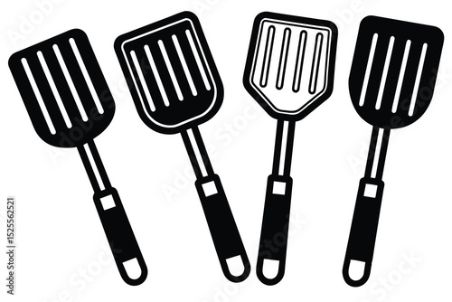 Versatile Spatulas Four Kitchen Utensil Designs for Cooking and Grilling