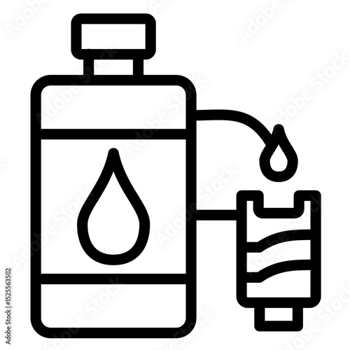 Hydration Vector Style Icon