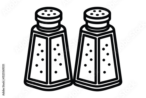 Classic Salt and Pepper Shakers Culinary Essentials for Flavor Enhancement