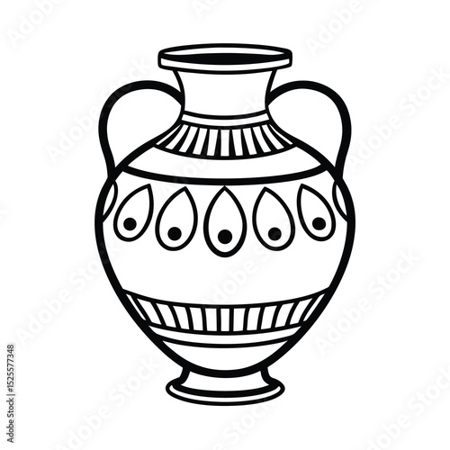 elegant vase decorative pottery home décor art