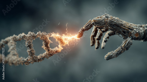 Biotechnology: Hands of Robot and Human Touch Biotechnological Aspects of Global Networking, Genetic Engineering, Bioinformatics, Advancing Digital Technologies of the Future.