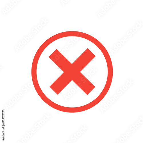 Check box tick mark icon set button correct right wrong buttons or yes or no checkmark red cross green tick vector illustration