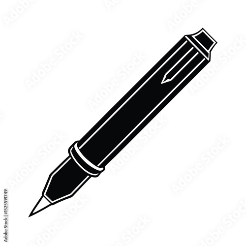 writing pen illustration stationery design