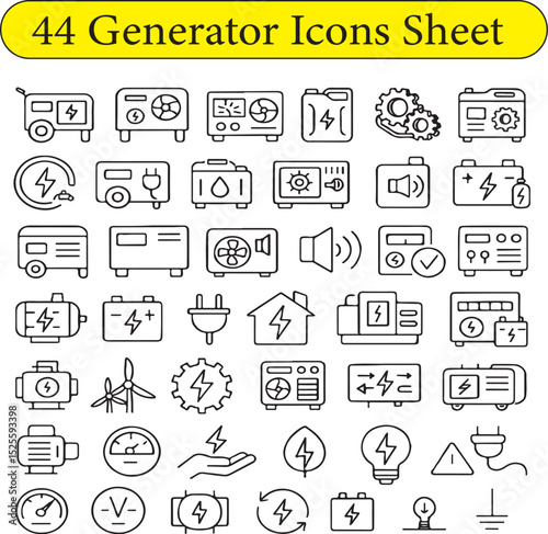 Generator Icons Sheet