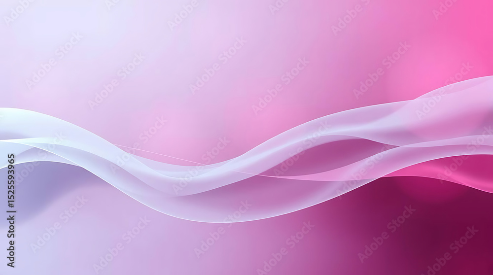Fototapeta premium Abstract pink and purple wave background design