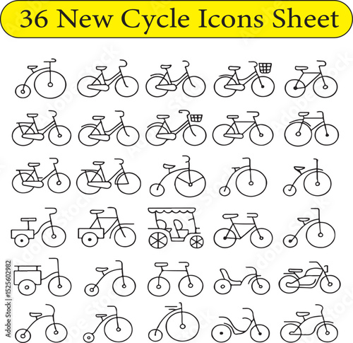 New Cycle icons Sheet