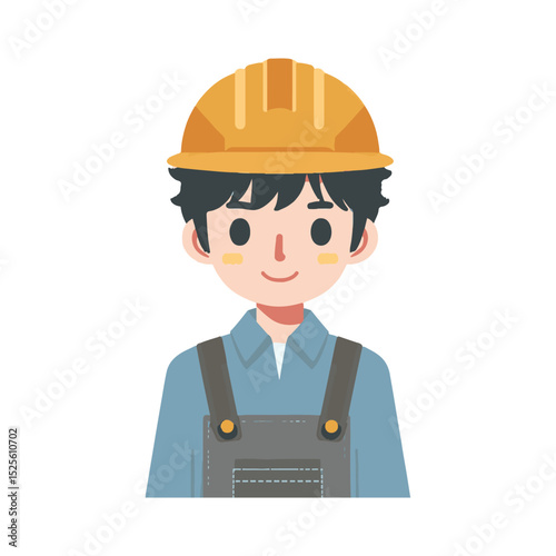 
illustration design of an engineer technician