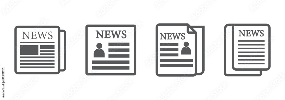 news newspaper icon sign vector news newspaper icon sign vector