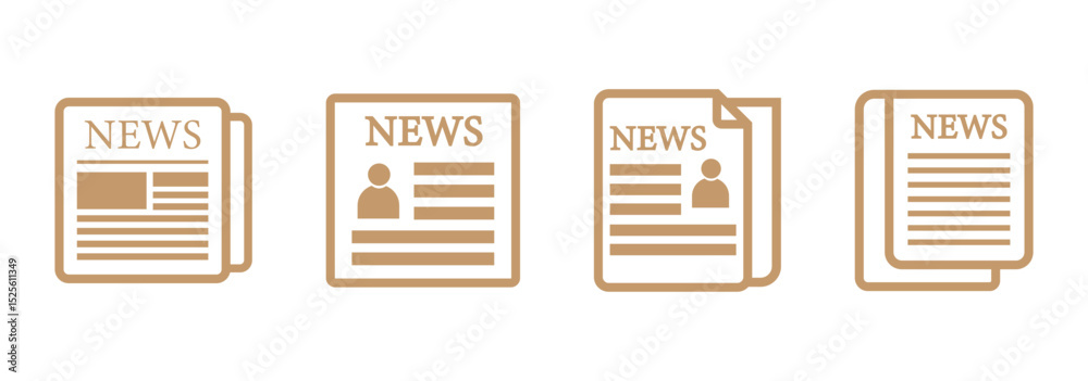 Newspaper icon line art, vector set newspaper line art elegant minimalist newspaper sketch Newspaper icon line art, vector set newspaper line art elegant minimalist newspaper sketch
