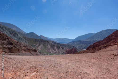 Scenic Trail Behind Cerro de Siete Colores, Purmamarca, Argentina