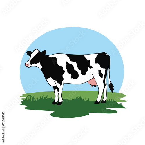 cow on a meadow