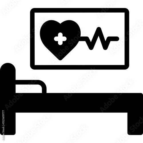 therapy icon illustration design with solid