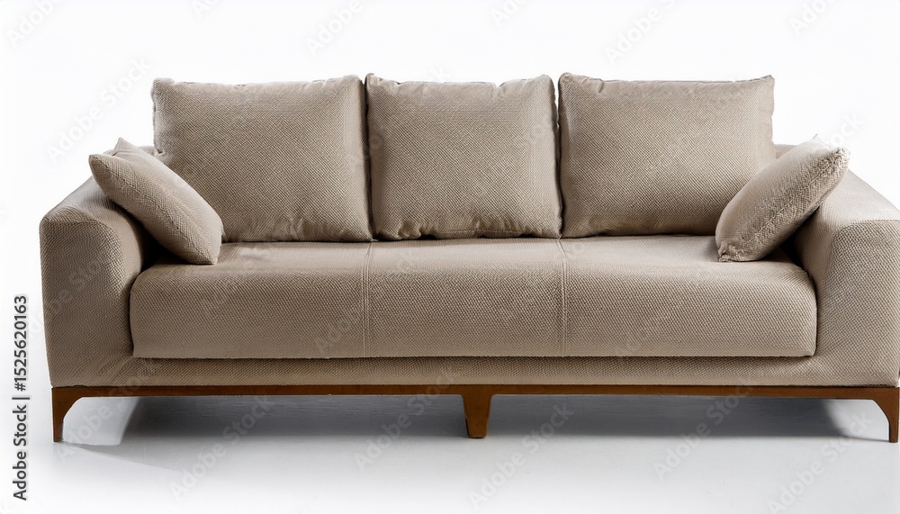 Fototapeta premium sofa isolated on white background