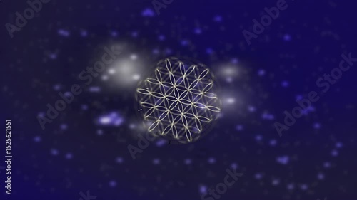 set of twin flame soulmate universe sign on galaxy background. footage VDO clip.  photo