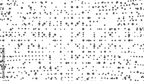 Dots connected by lines. Abstract wave. Minimalist mesh. Abstract polygonal shape.