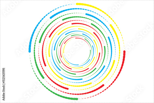 circle color background and wallpaper. vectors
