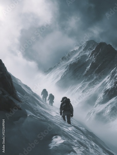 Experience the thrill of mountaineering in a harsh yet breathtaking landscape.