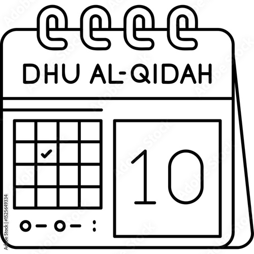 10th Dhu al-Qidah Icon