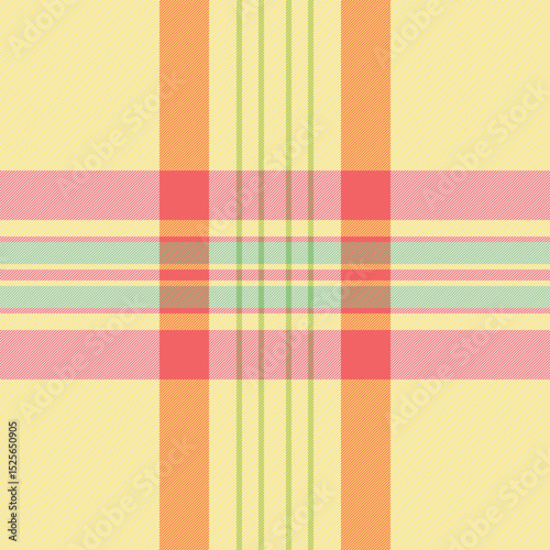 Vibrant tartan pattern in yellow, orange, red, and green hues. A versatile graphic resource for textiles, backgrounds, and design projects needing a touch of classic charm.