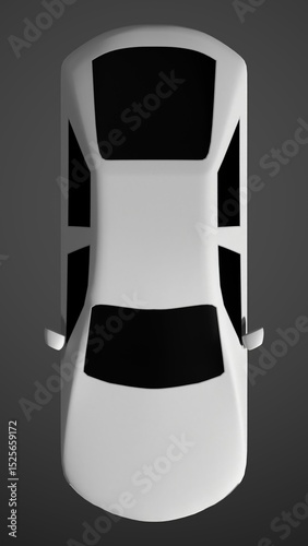 3D illustration of vehicle model
