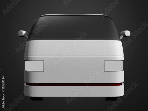 3D illustration of vehicle model