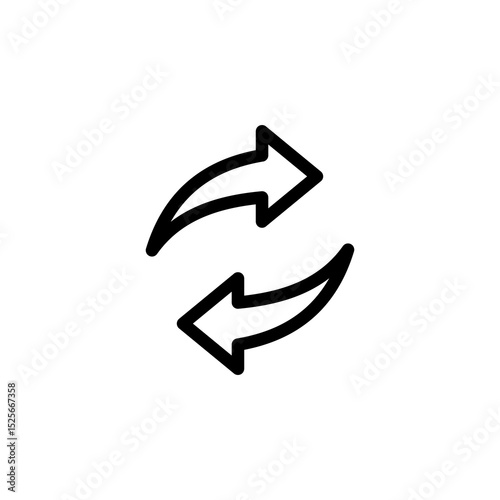 refresh, reload button UI icon