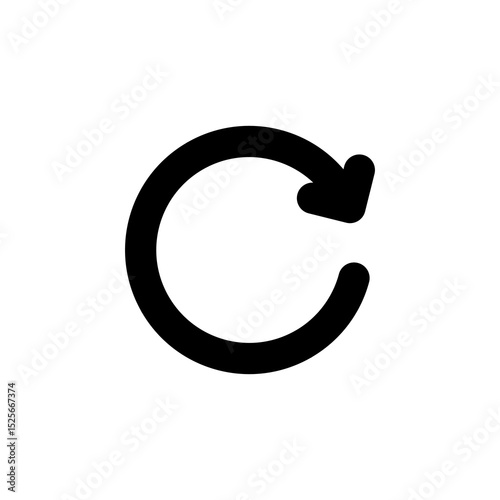 refresh, reload button UI icon