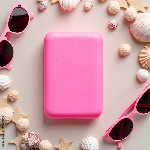 Aesthetic Pink Soap Holder for Coastal Bathroom Vibes

