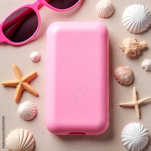 Aesthetic Pink Soap Holder for Coastal Bathroom Vibes

