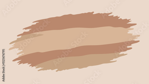 Abstract earth toned artistic composition featuring layered textured design elements
