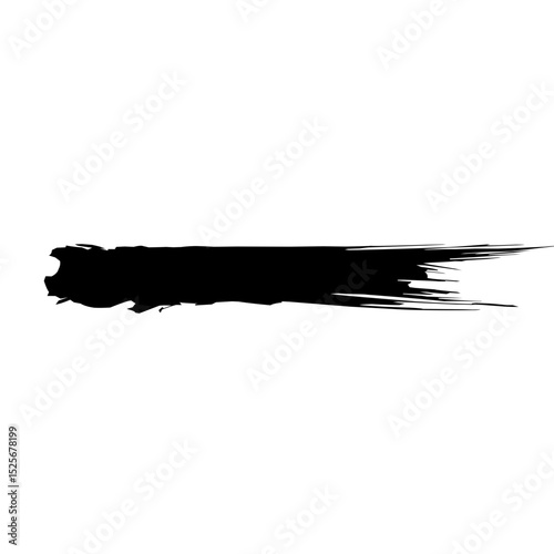 Black and white ink pen illustration splashes into an animal silhouette, a perfect symbol for education design