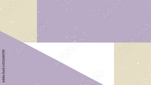 Abstract geometric composition with textured elements and translucent aesthetic