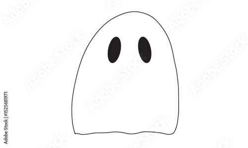 Ghost happy holloween day 31st october month spooky dark fear trick or treat horror evil ghost celebration autumn creepy cartoon character costume ghost monster ghost boo dead monster halloween autumn