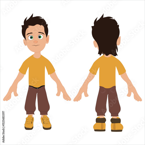 Story Character Vector Design ، Animation Characters, Eps File