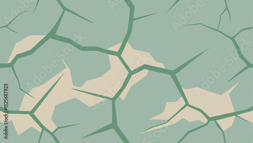 Abstract seamless pattern of cracks in earth tones ready for any design project
