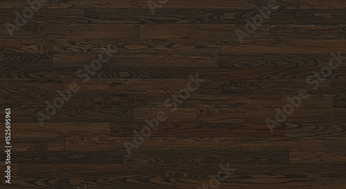 Dark Brown Wooden Floorboards Texture Background for Interior Design and Home Decor