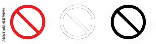 General prohibition in vector format