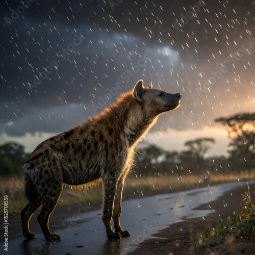 cheetah on the savannah