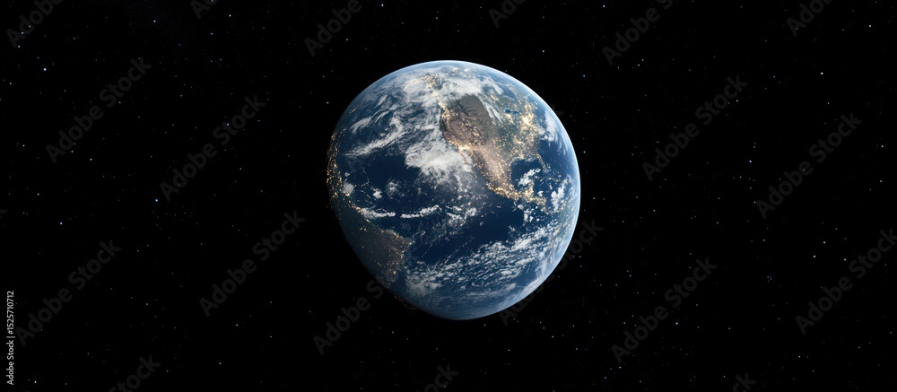 Fototapeta premium Earth from space